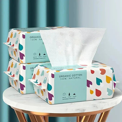 Soft Cotton Facial Wipes