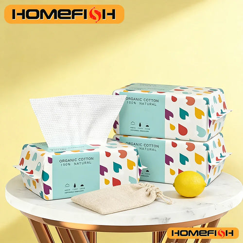 Soft Cotton Facial Wipes