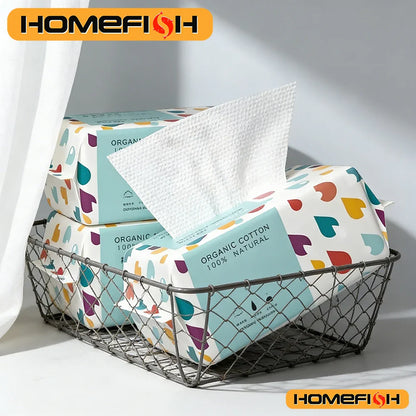 Soft Cotton Facial Wipes